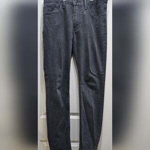 Levi's Dark Gray Straight Jeans for Men